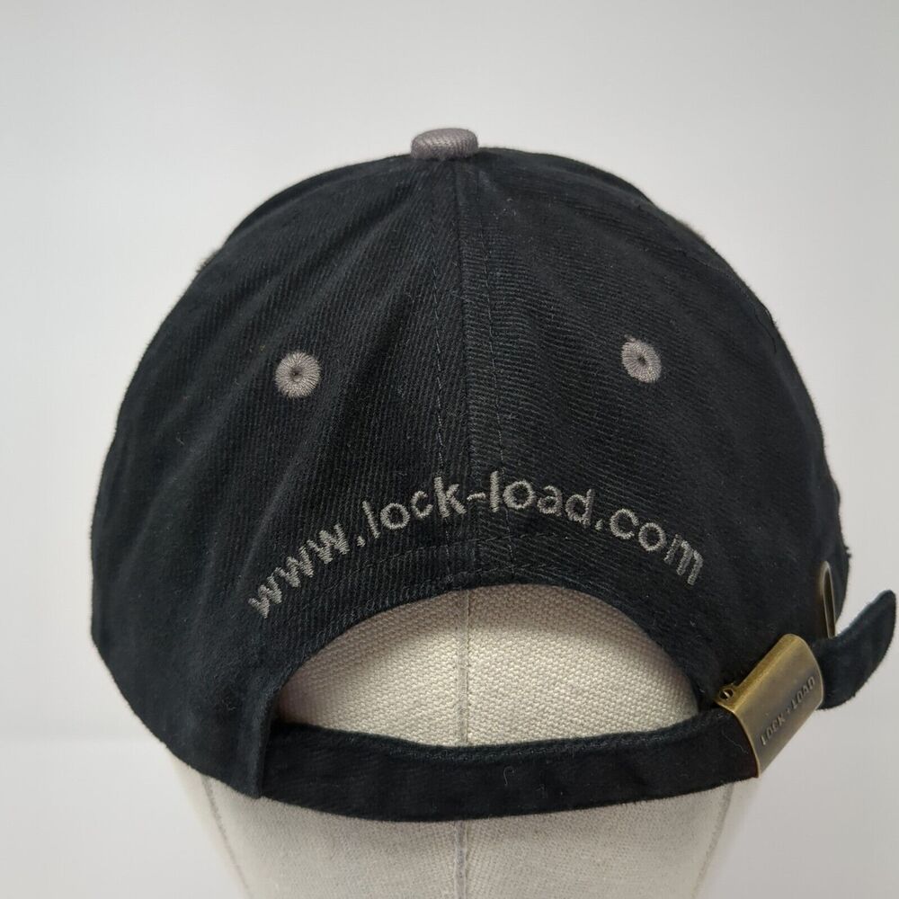 Lock + Load Retaining Walls Slideback Hat Black O… - image 6